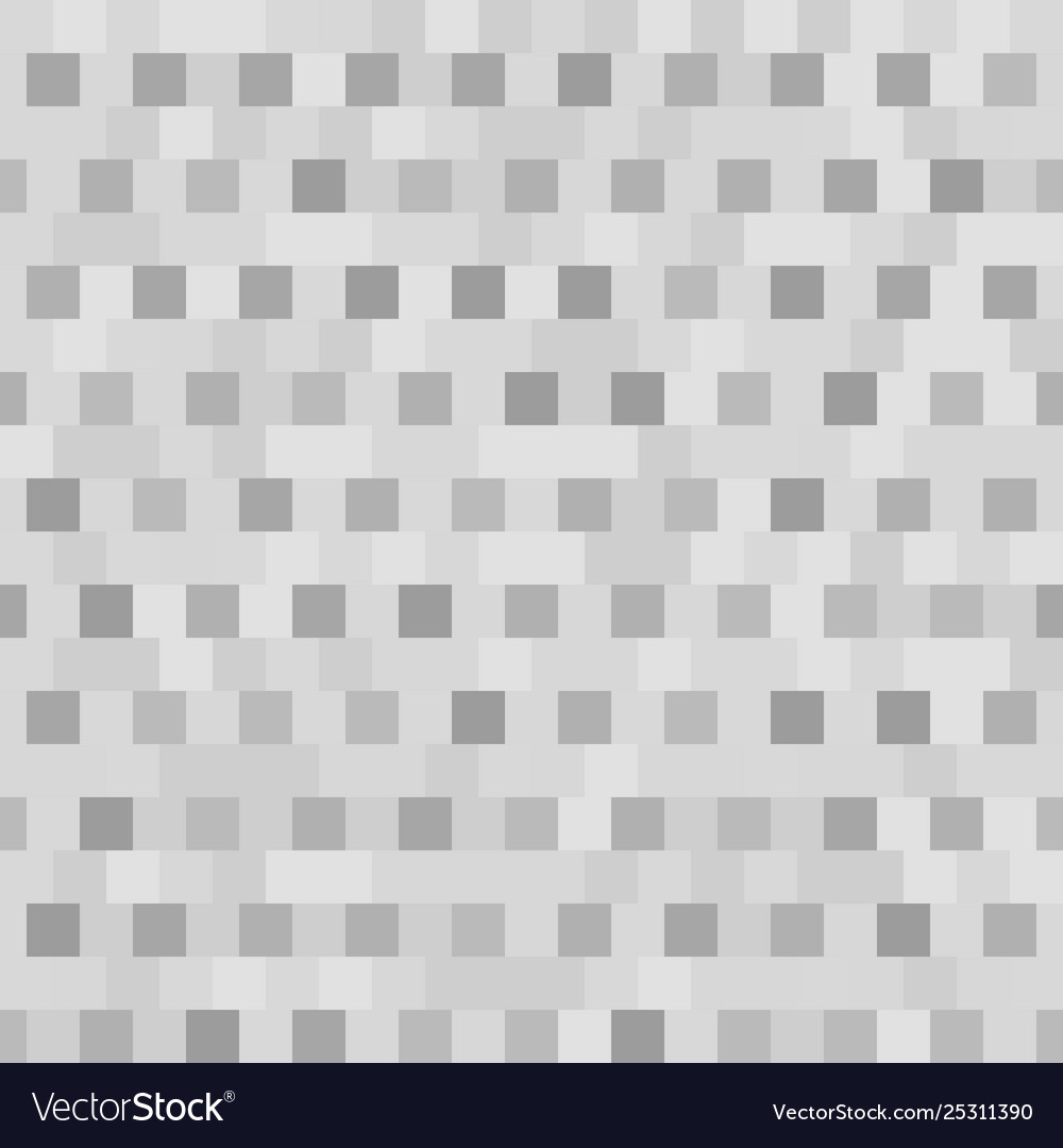 Gray square pattern seamless background Royalty Free Vector