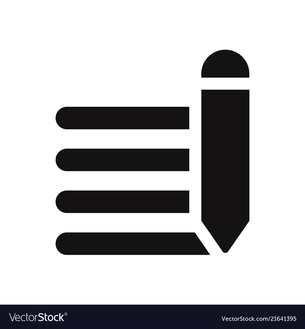 Edit text icon Royalty Free Vector Image - VectorStock