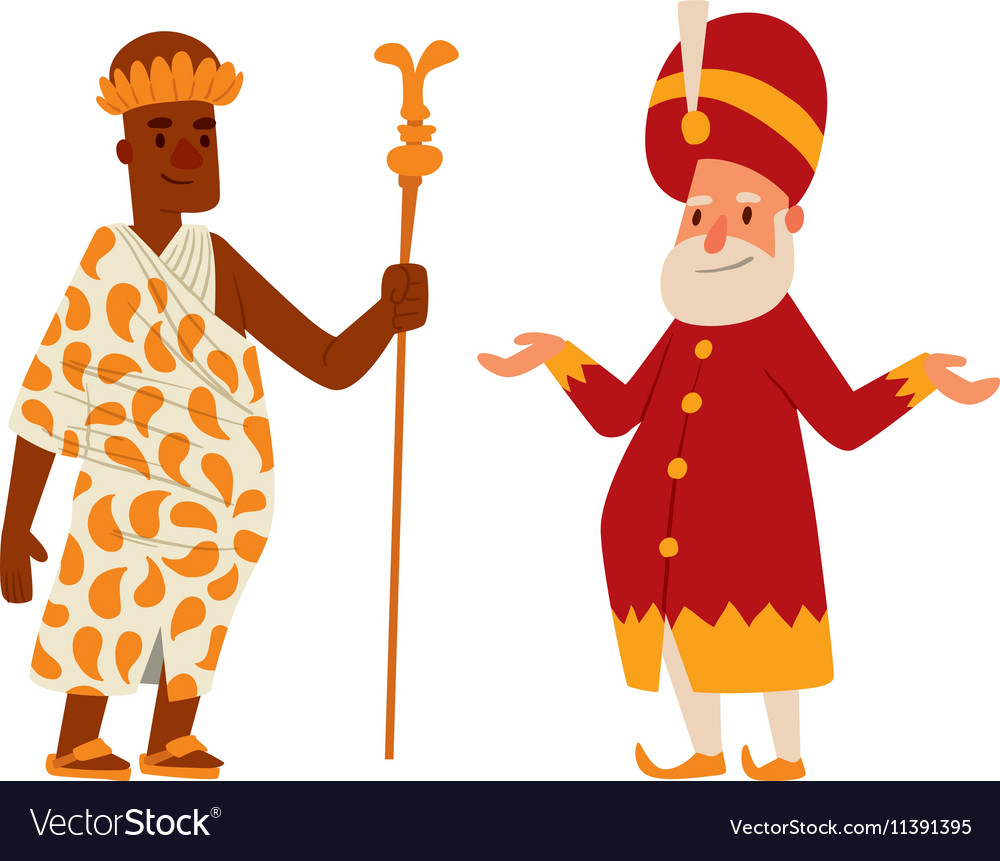 King cartoon character Royalty Free Vector Image