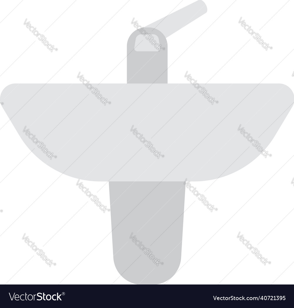 Wash basin icon Royalty Free Vector Image - VectorStock