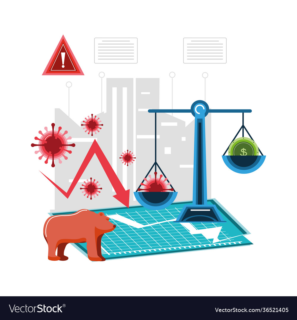 Economic Fallout Covid19 19 Royalty Free Vector Image