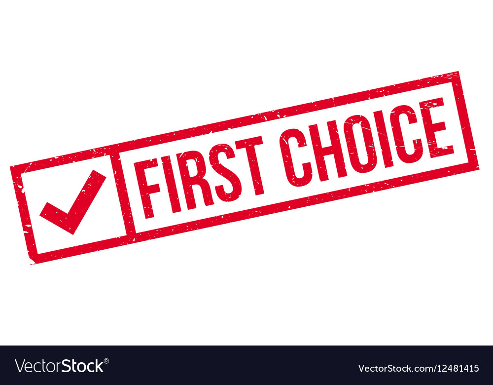 First choice rubber stamp