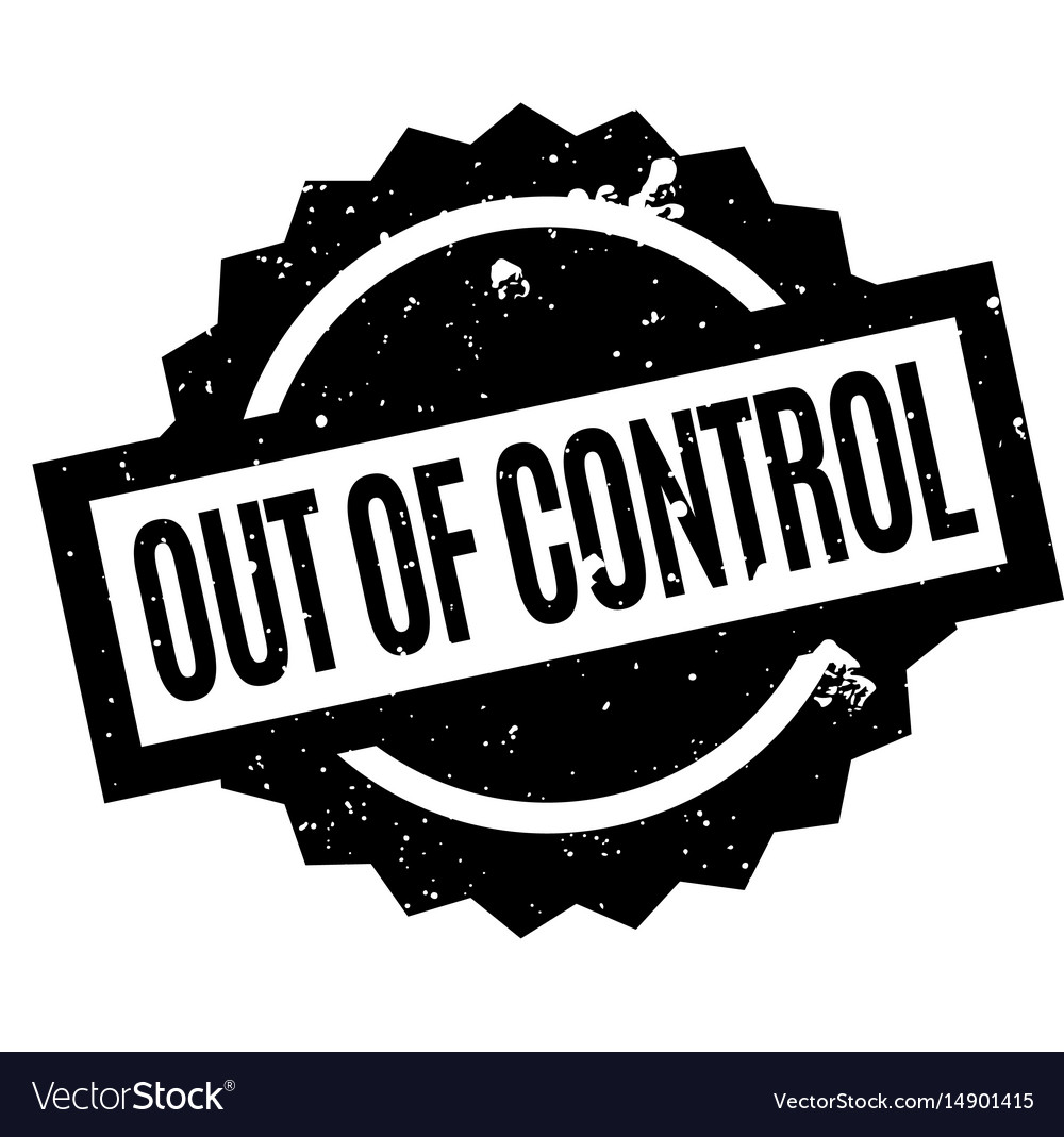 Out of control rubber stamp