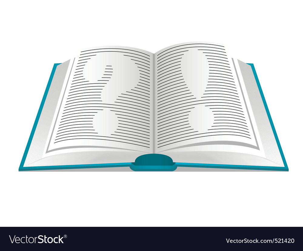 Book questions and answers Royalty Free Vector Image