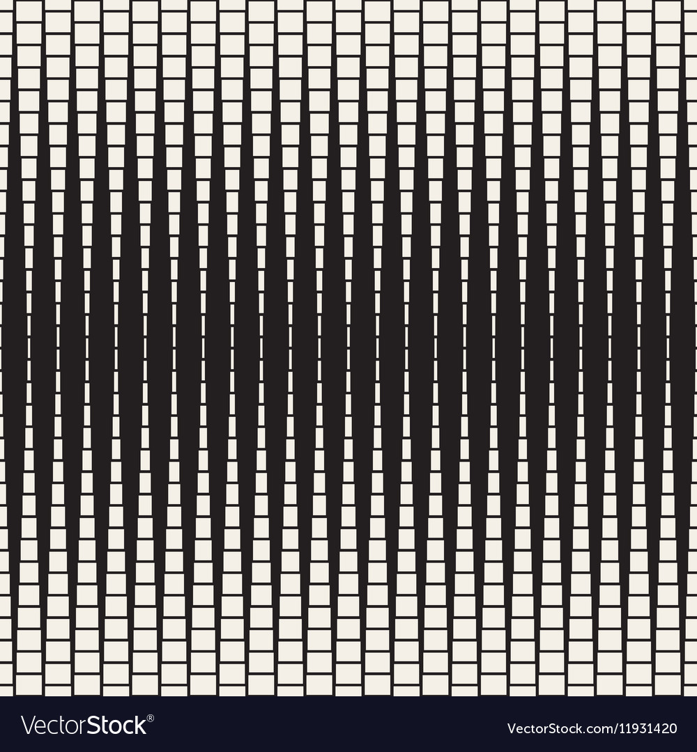 Seamless halftone rectangles pattern Royalty Free Vector