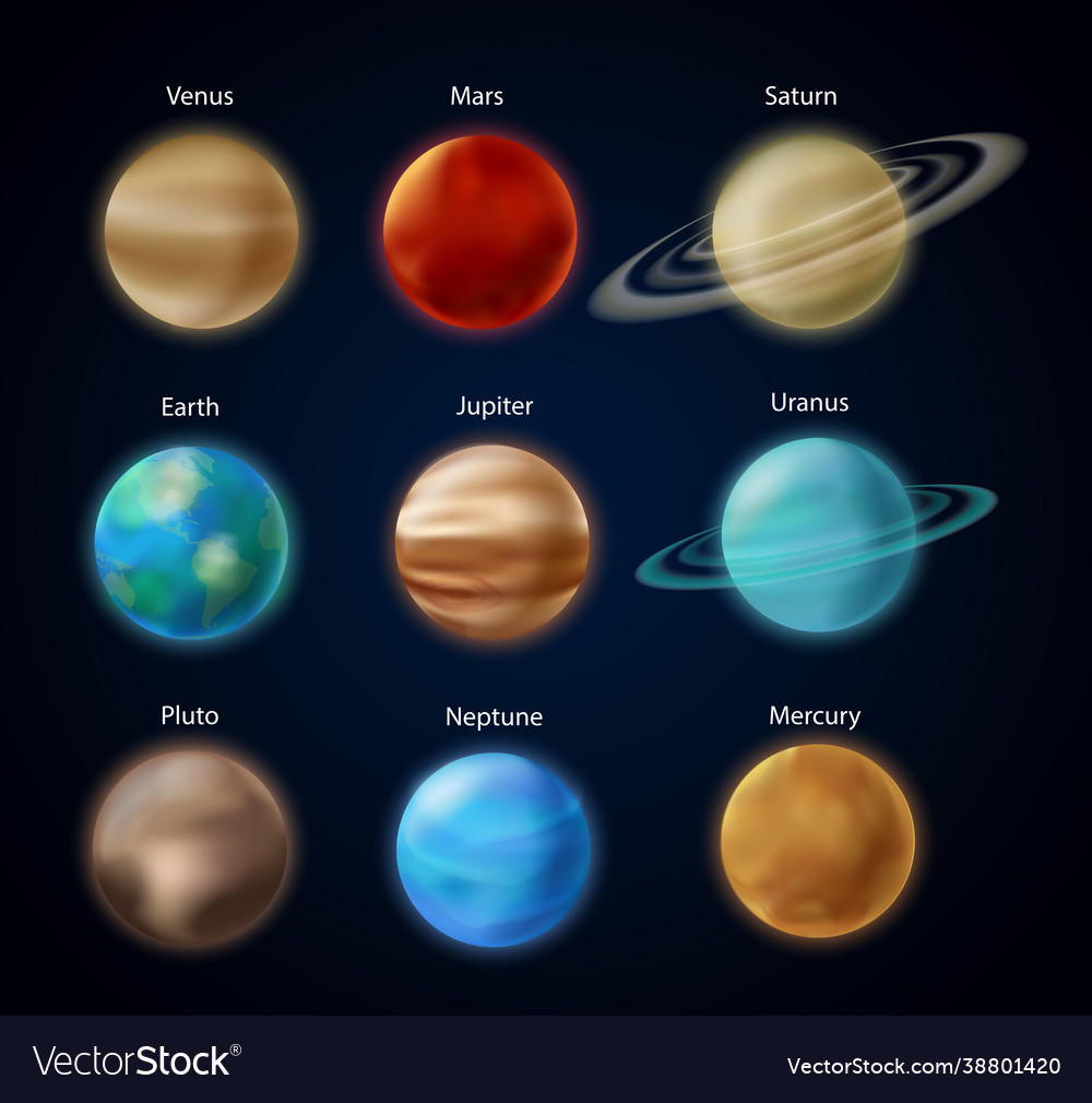 3d planets