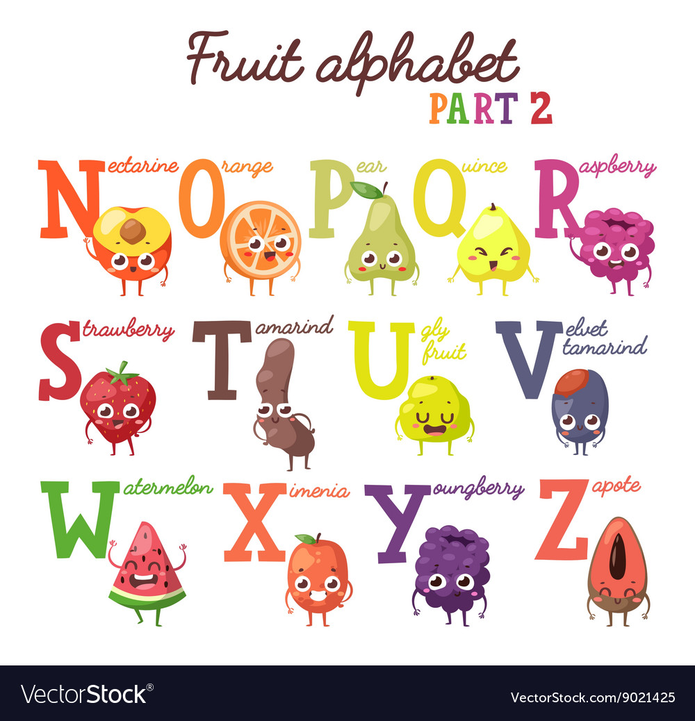 Alphabet Lore Fruit Themed Educational (Download Now) 