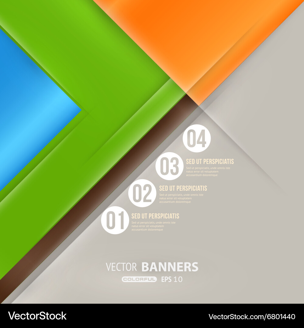 Infographic Template Royalty Free Vector Image