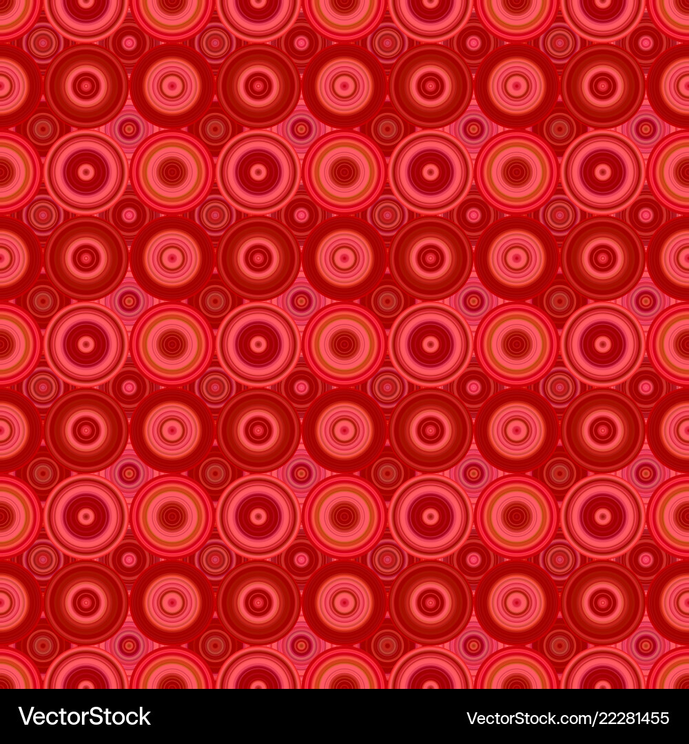 Geometrical circle pattern background - seamless Vector Image