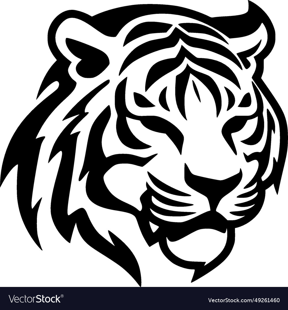 Tiger - high quality logo ideal for t-shirt Vector Image