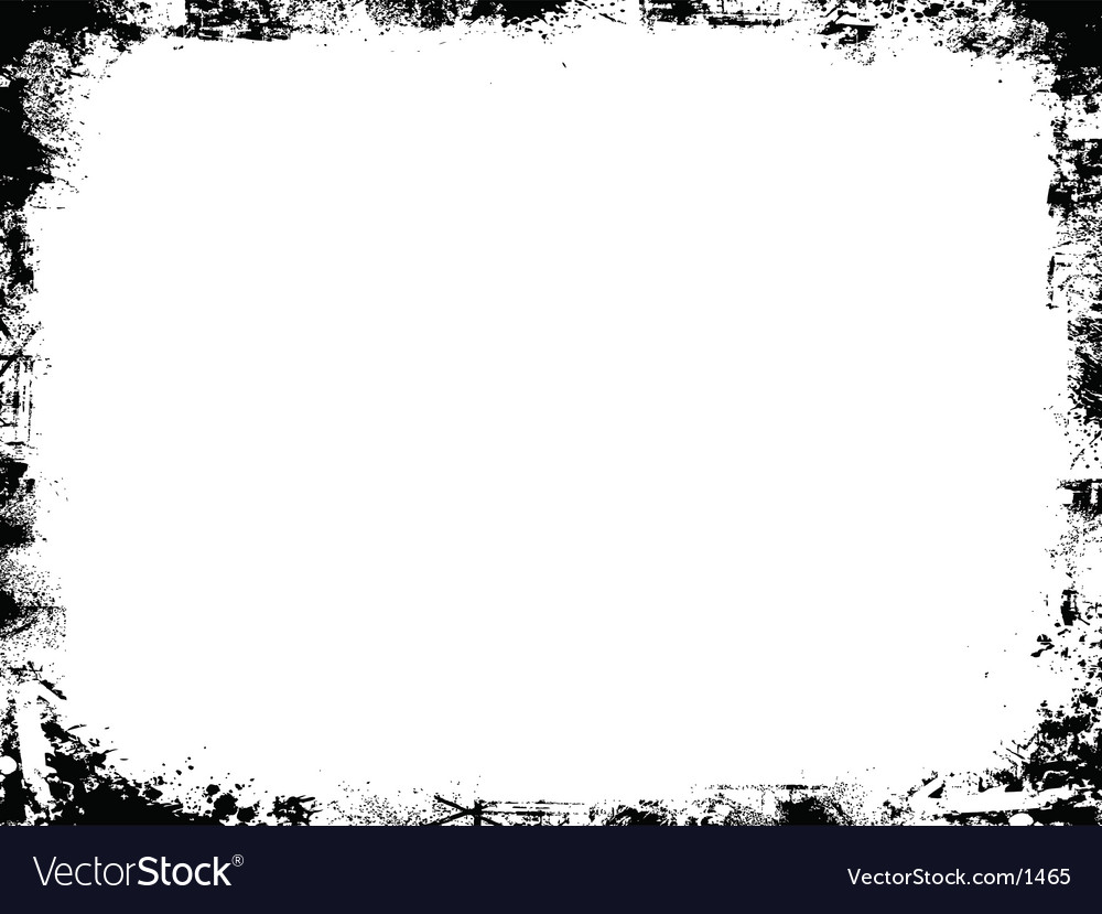 Grunge border Royalty Free Vector Image - VectorStock