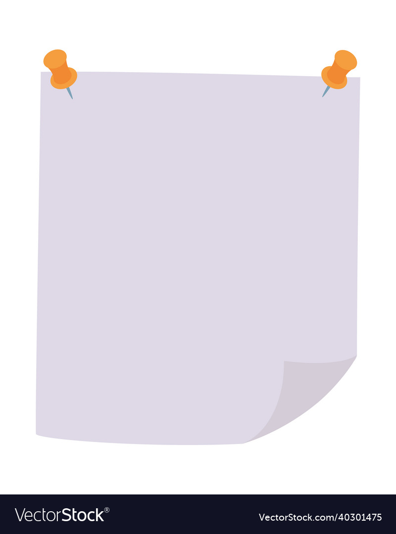 Blank note icon Royalty Free Vector Image - VectorStock