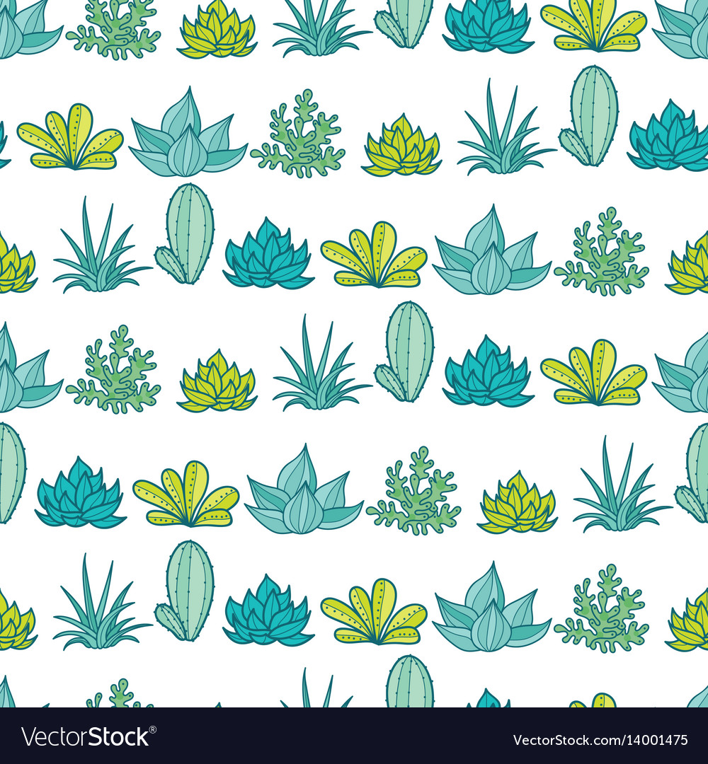 Blue green stripes seamless repeat pattern Vector Image