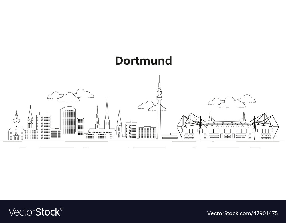 Skyline Dortmund Bild: A Comprehensive Guide to Drawing, Coloring, and Painting