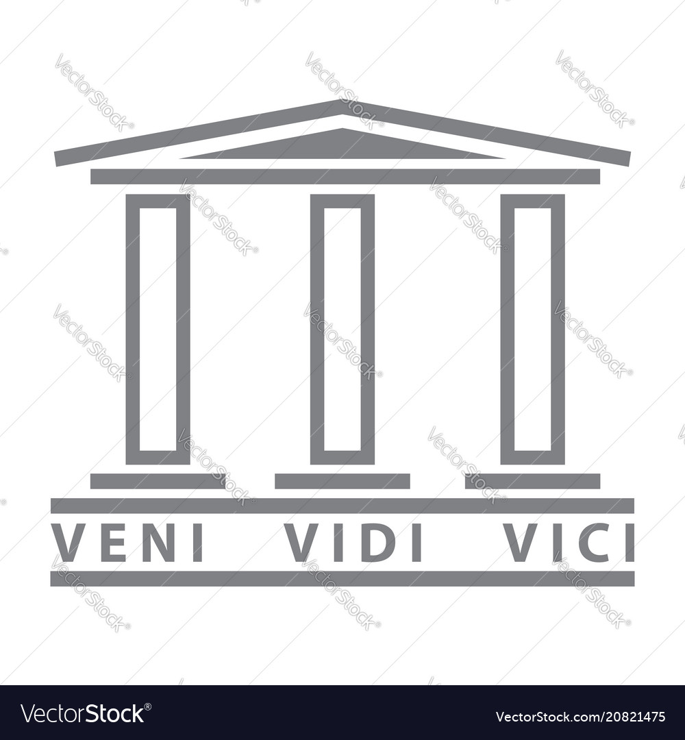 Historical symbol rome design element logo