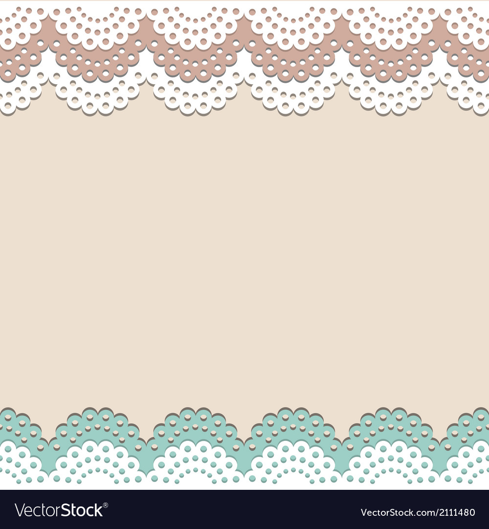 Seamless lace background Royalty Free Vector Image