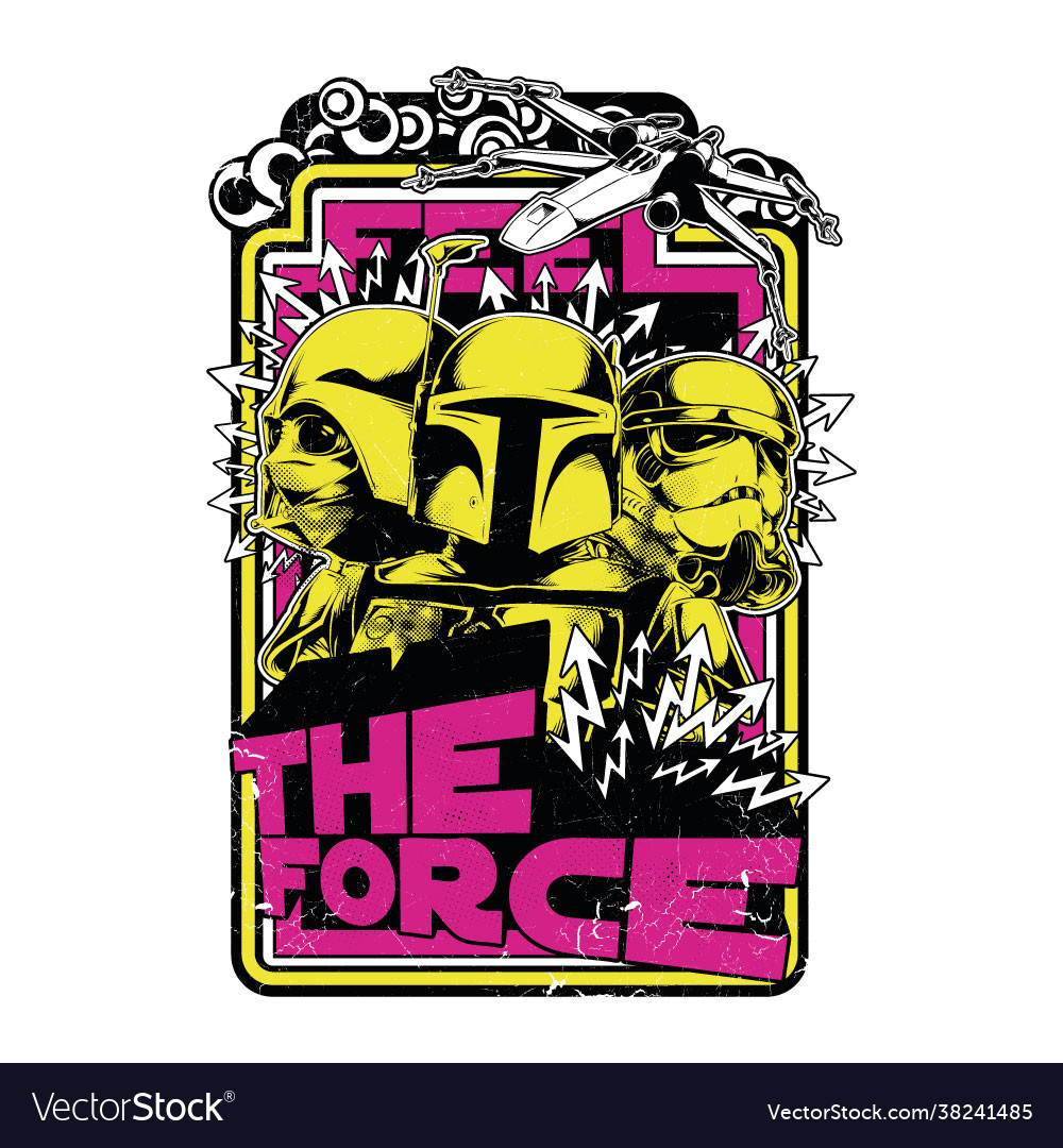 Force design template Royalty Free Vector Image