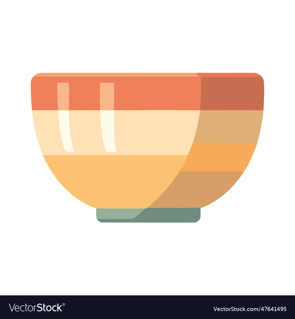 Food bowl design Royalty Free Vector Image - VectorStock