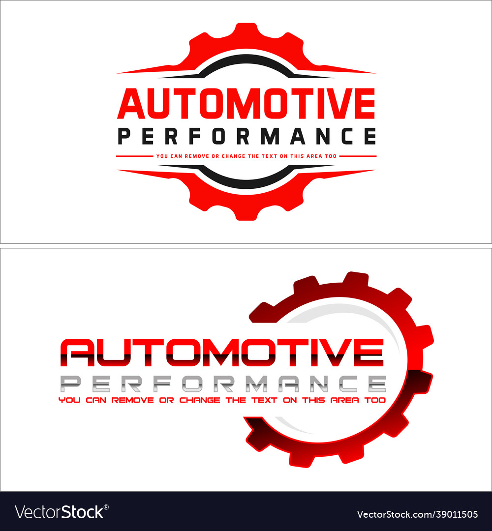 Automotive repairs service shop provide logo Vector Image