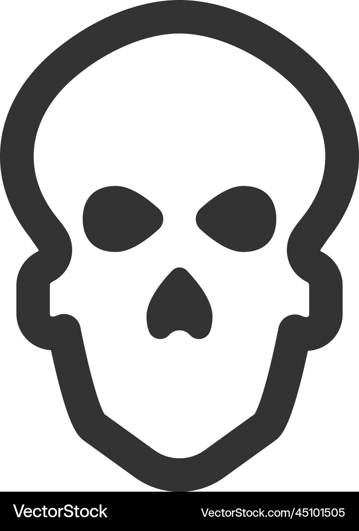 Human skeleton icon Royalty Free Vector Image - VectorStock