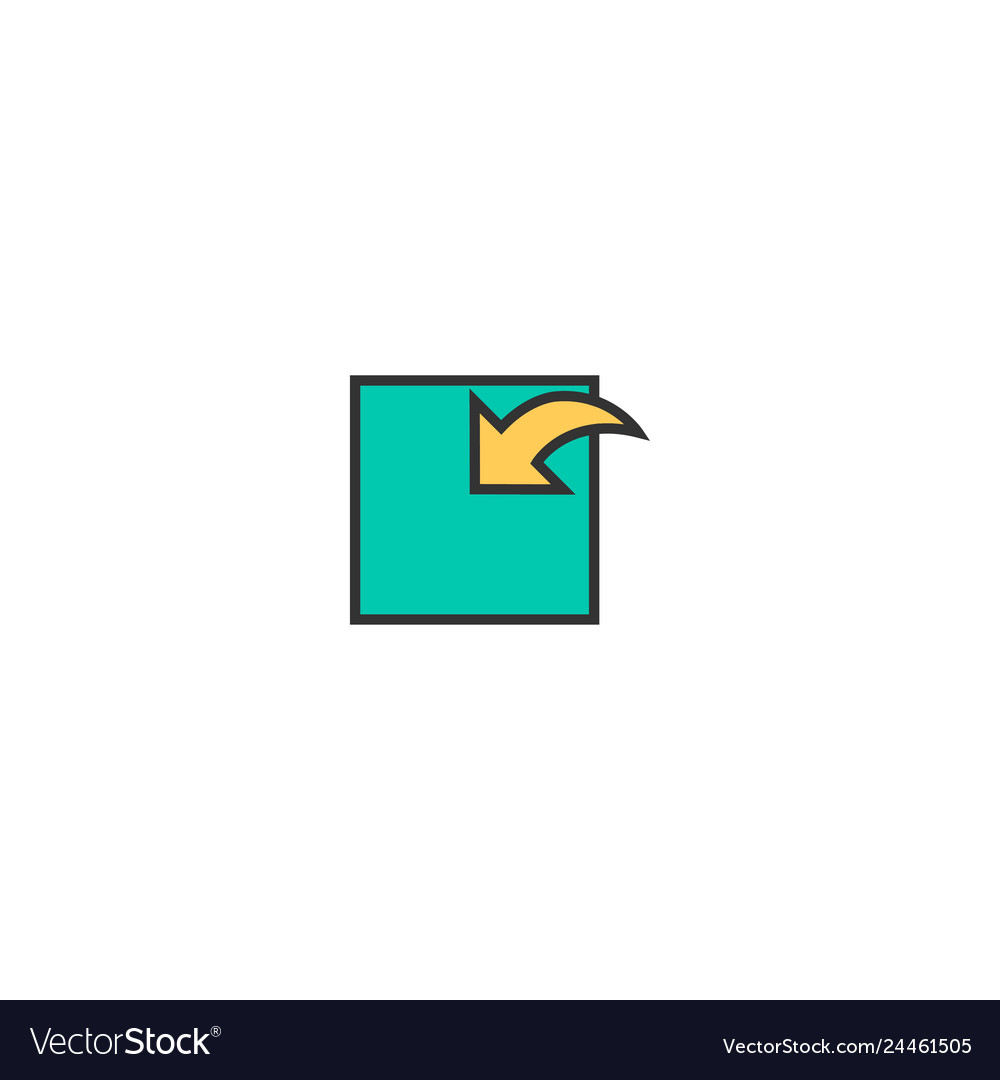 Incoming icon design essential icon design Vector Image