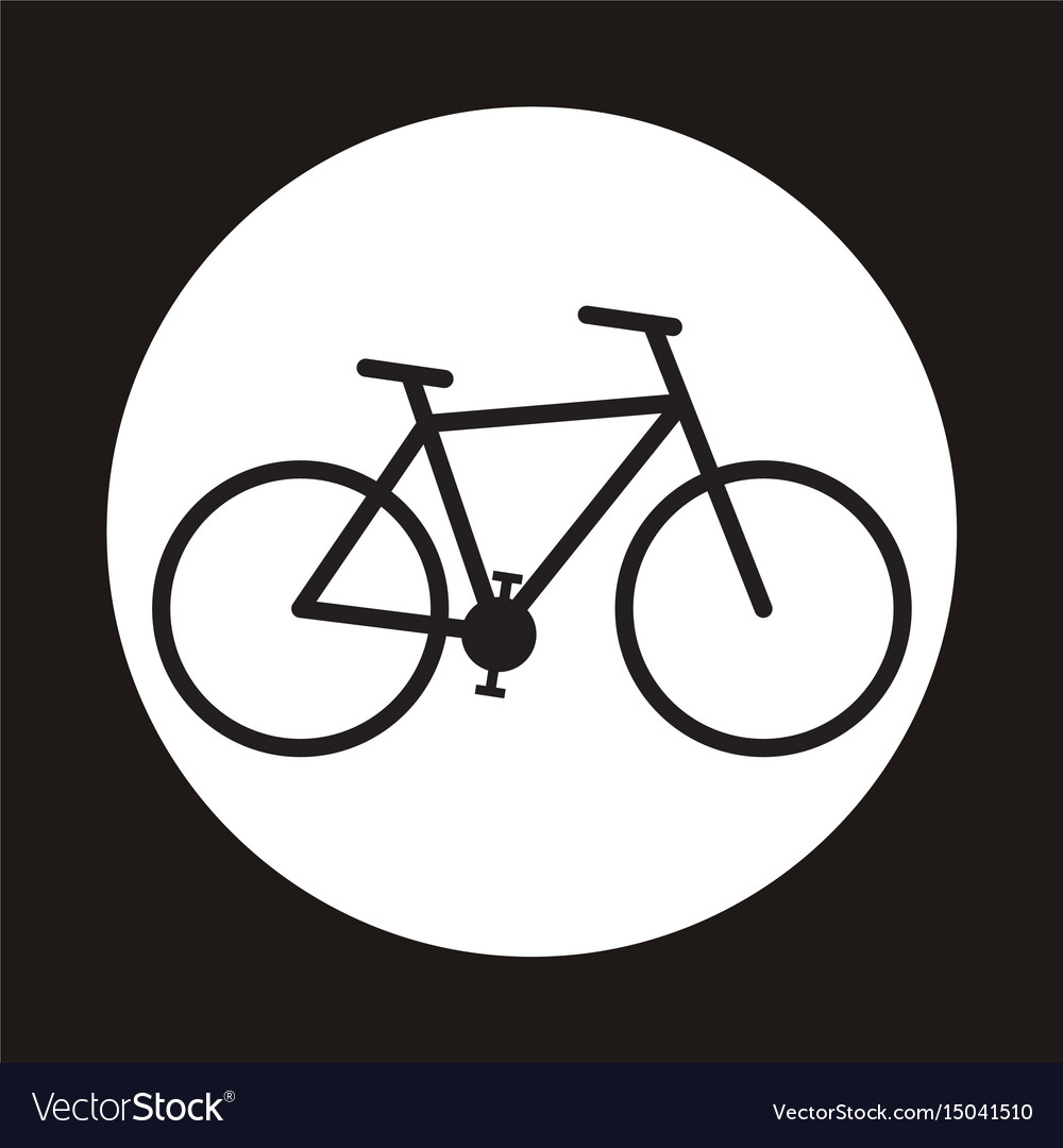 Bicycle icon symbol Royalty Free Vector Image - VectorStock