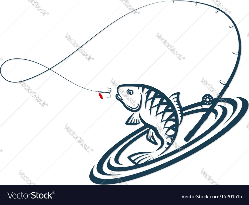 Fishing Pole Sketch Vector Images 64 At its simplest, a fishing rod is a simple stick or pole attached to a line ending in a hook. vectorstock
