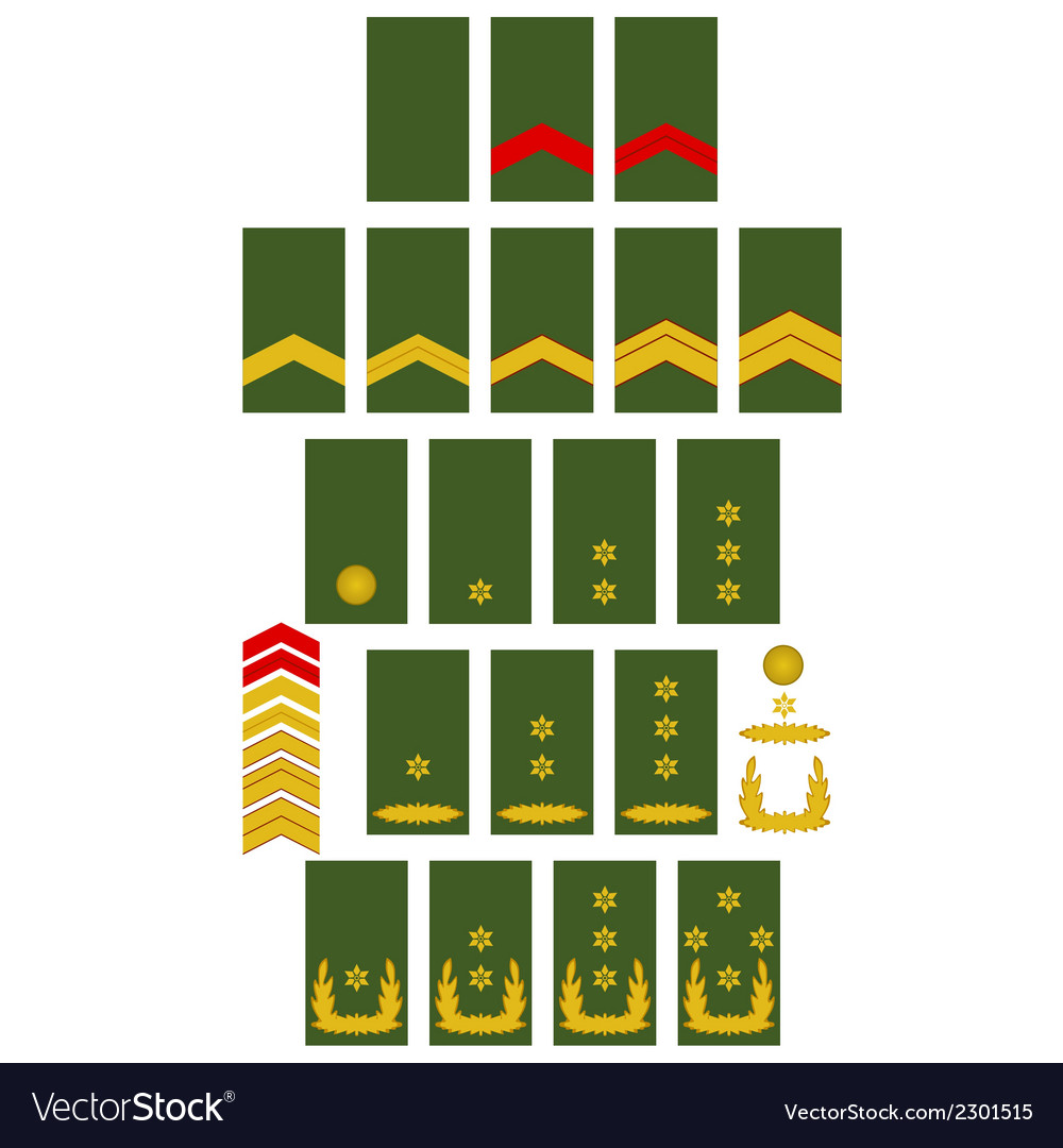 Netherlands army insignia Royalty Free Vector Image
