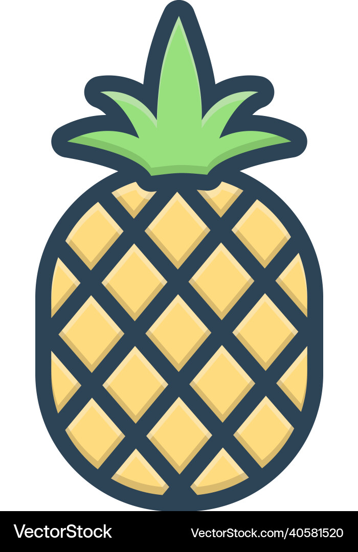 Pineapple Royalty Free Vector Image - VectorStock