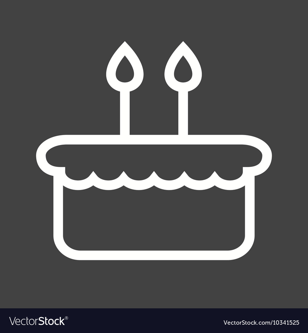 Birthday Cake Royalty Free Vector Image - VectorStock