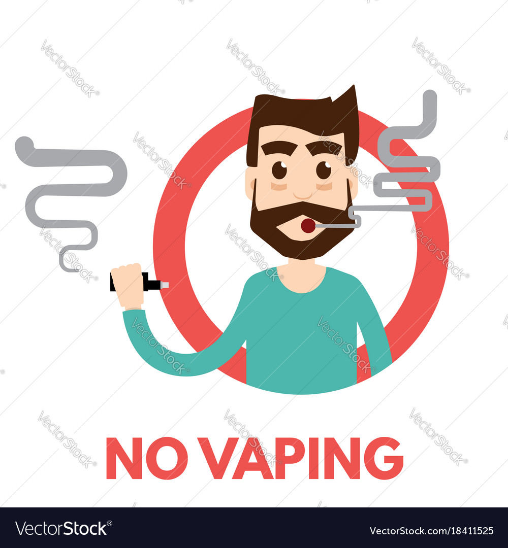 No vaping icon Royalty Free Vector Image - VectorStock