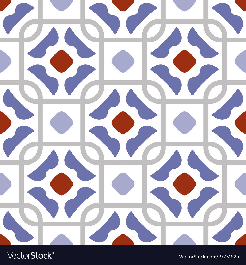Tile pattern Royalty Free Vector Image - VectorStock