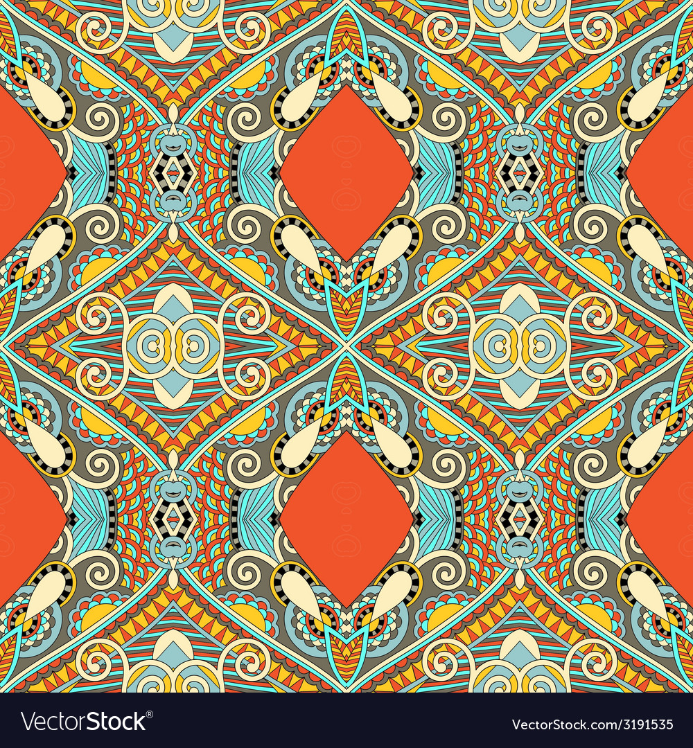 Seamless geometry vintage pattern ethnic style Vector Image