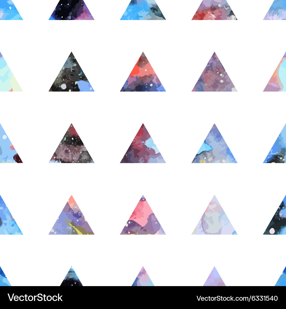 Triangles seamless pattern Royalty Free Vector Image