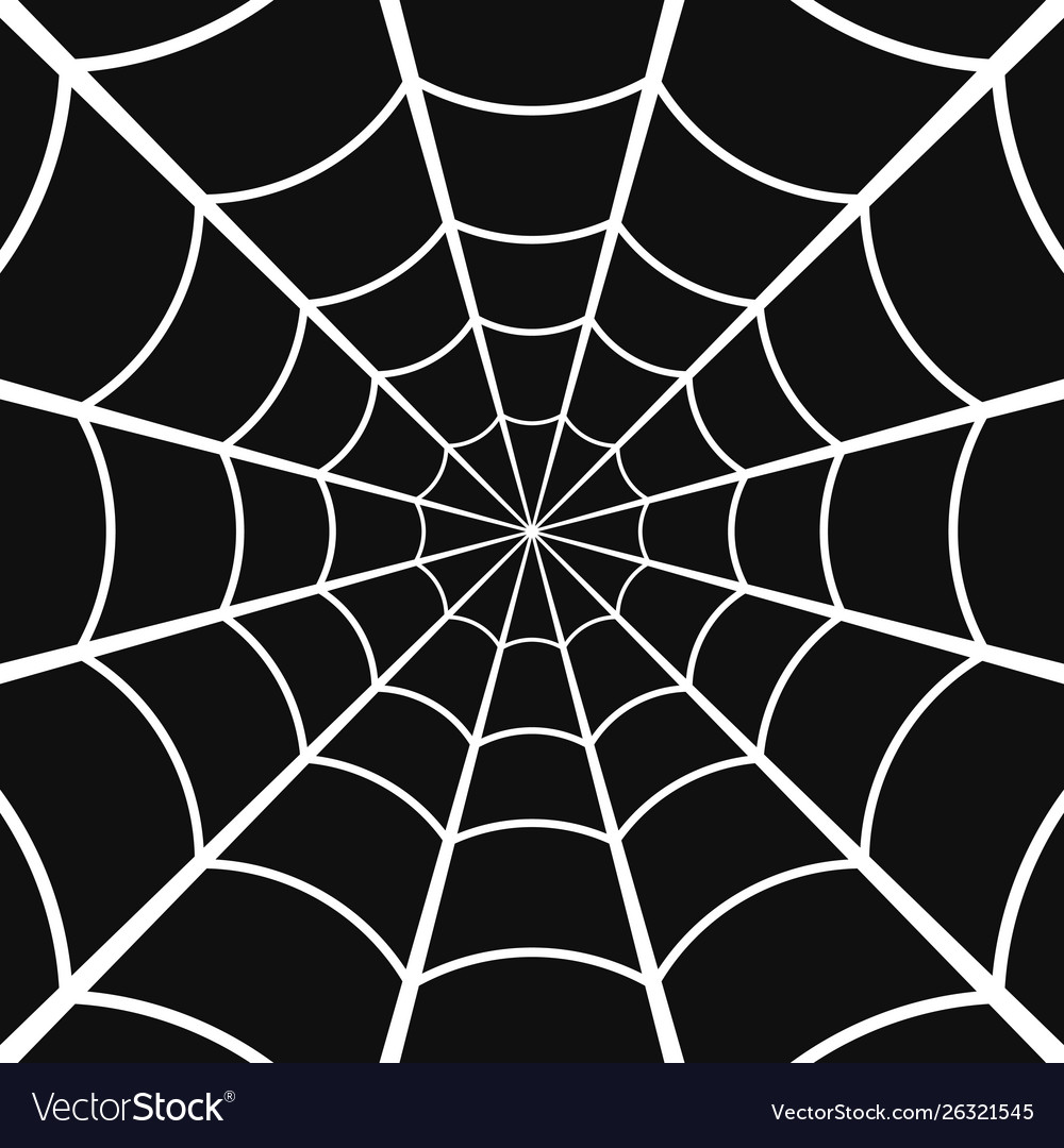 Spider web design Royalty Free Vector Image - VectorStock