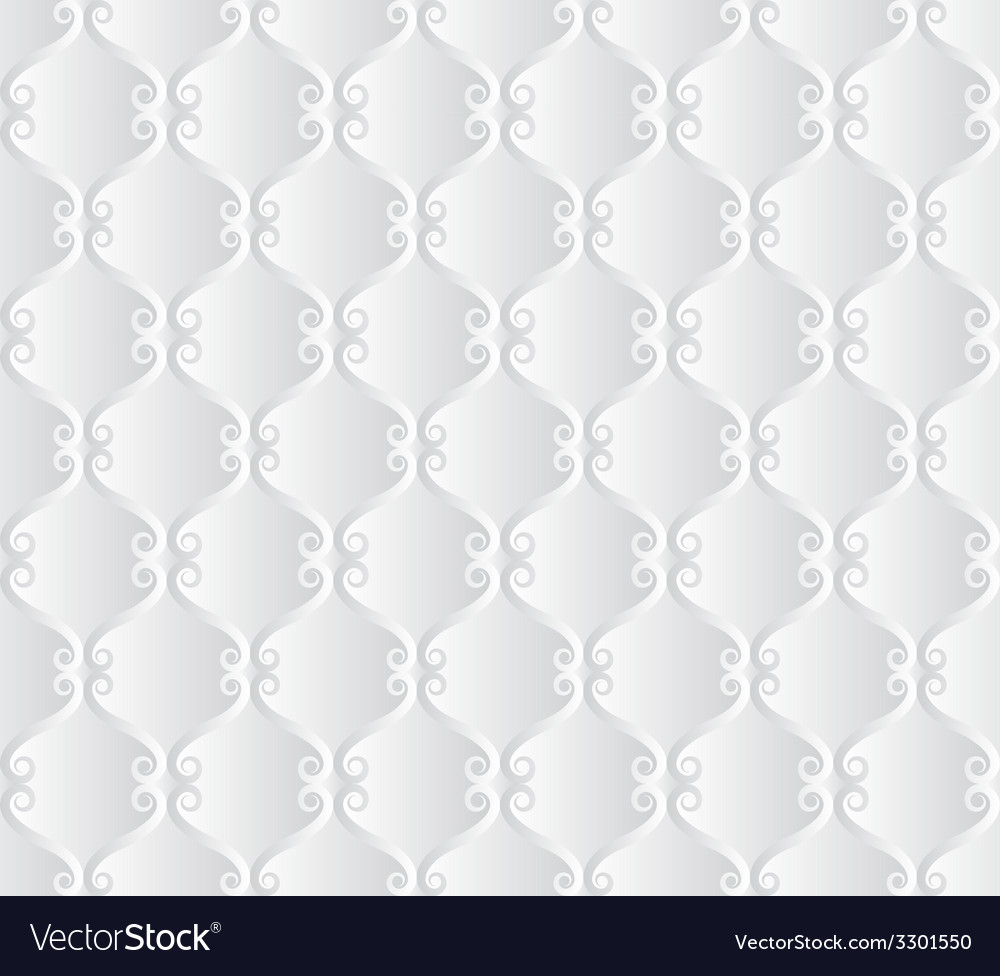 White pattern Royalty Free Vector Image - VectorStock