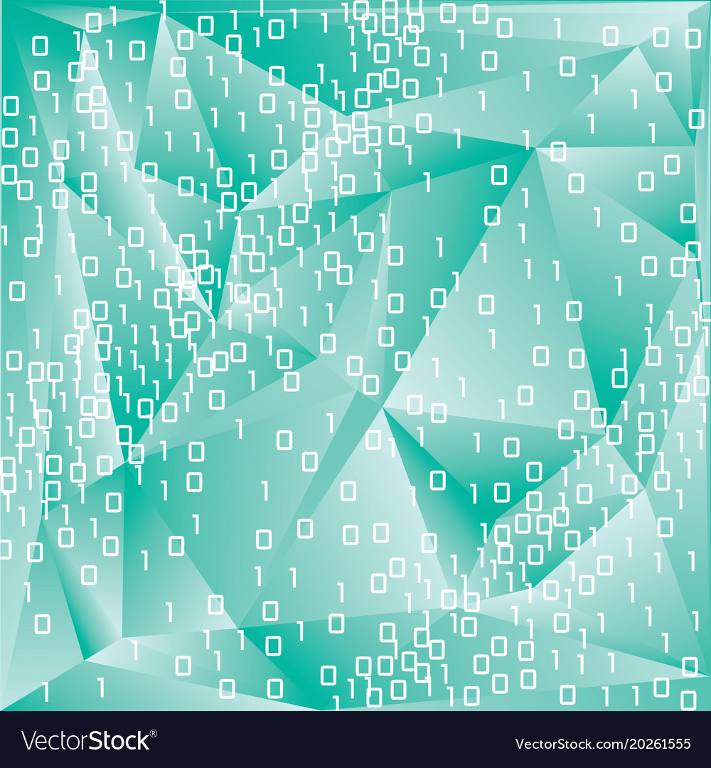 Binary computer code background Royalty Free Vector Image