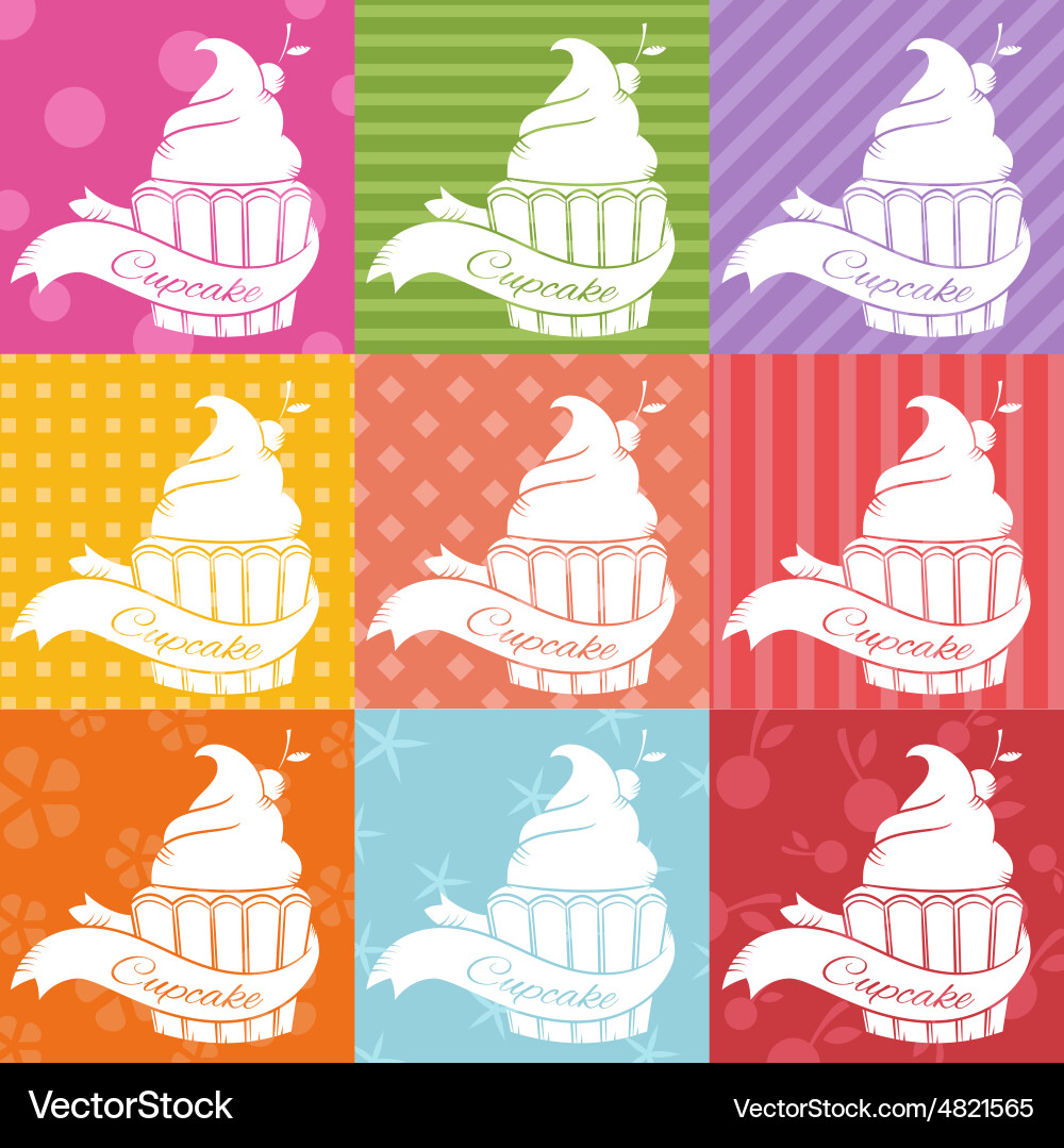 Cupcake Royalty Free Vector Image - VectorStock