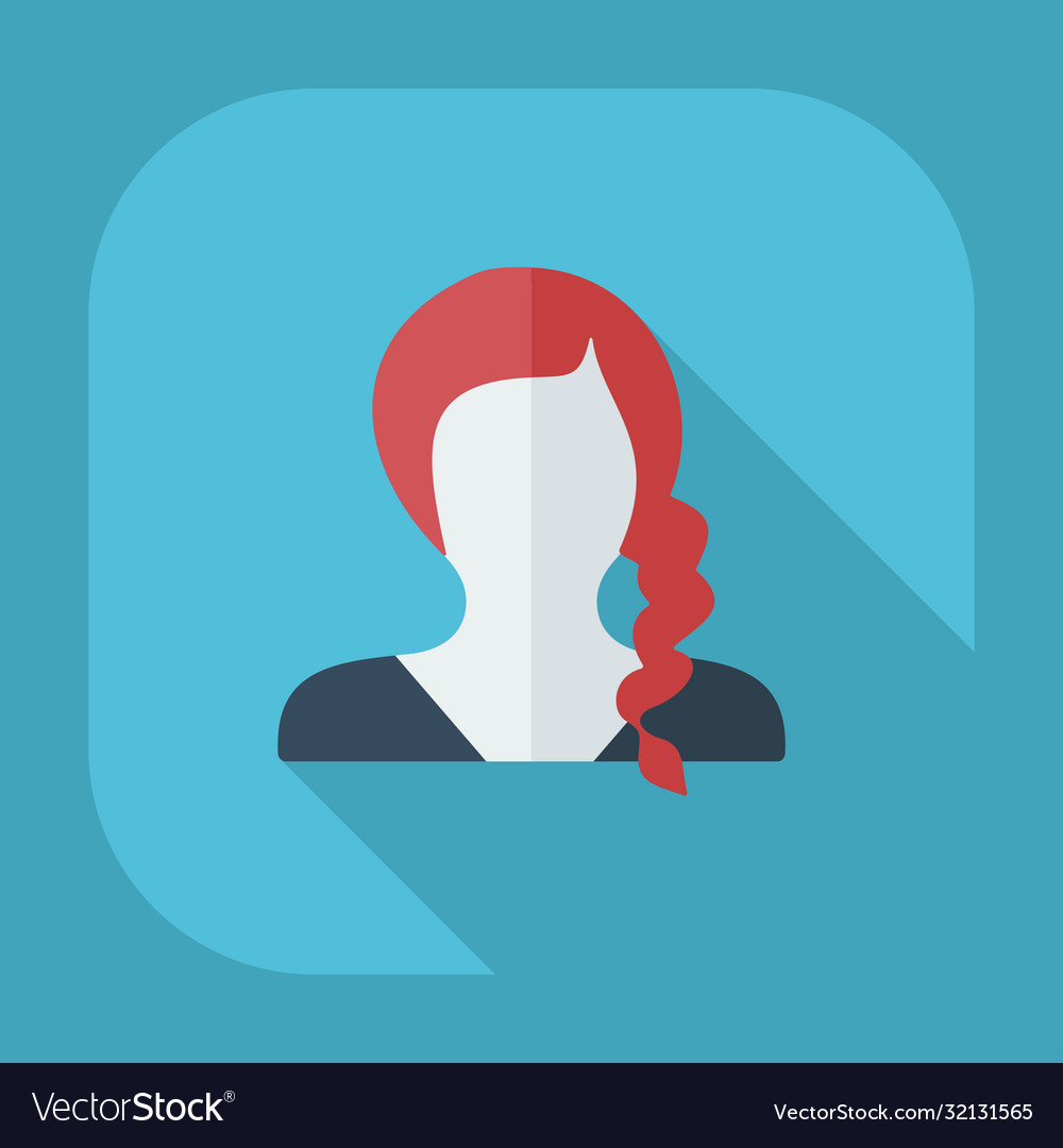 Flat Modern Design With Shadow Icon Silhouette Vector Image