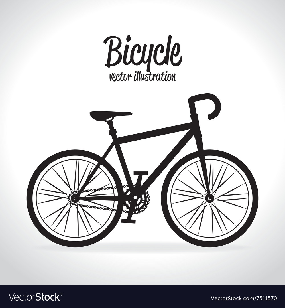 Bicycle lifestyle design Royalty Free Vector Image