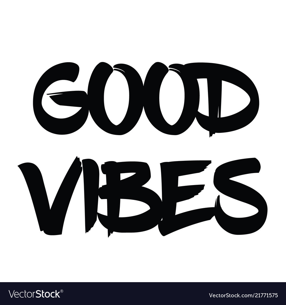 Good vibes rubber stamp Royalty Free Vector Image