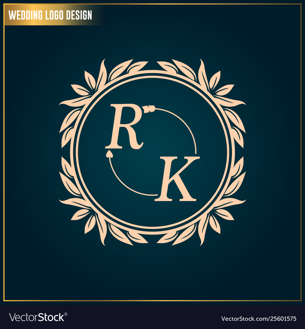 Abstract Letter RK Logo Design Vector Template. Creative Gold and Silver  Colors RK Letter Logo Design:: tasmeemME.com