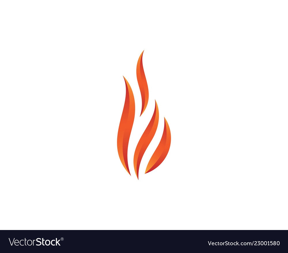 Fire symbol Royalty Free Vector Image - VectorStock