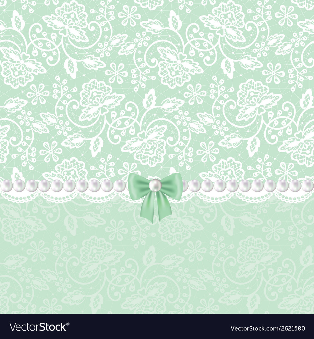 White lace Royalty Free Vector Image - VectorStock