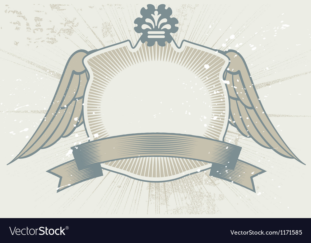 Vintage gothic banner Royalty Free Vector Image