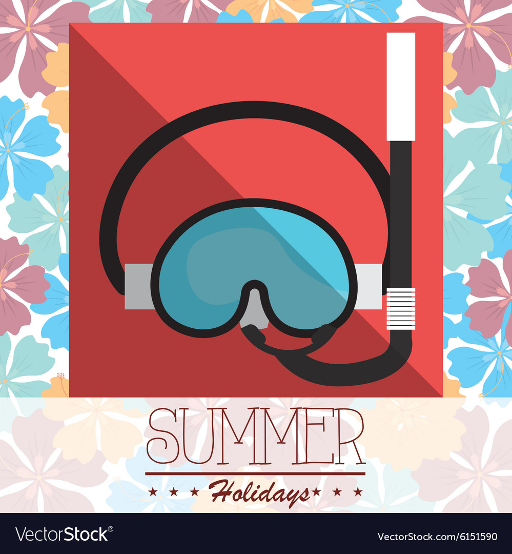 Summer vacations Royalty Free Vector Image - VectorStock