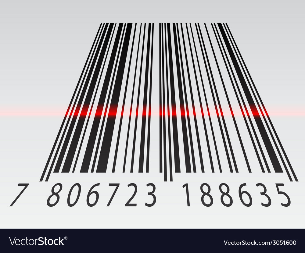 3d barcode Royalty Free Vector Image - VectorStock