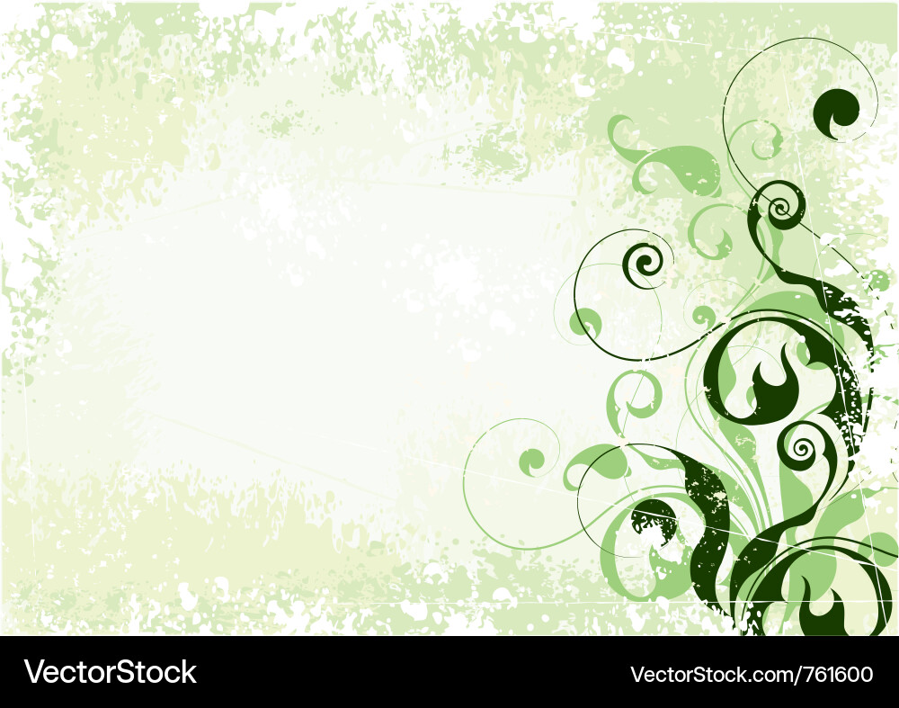 Composition from flowers Royalty Free Vector Image
