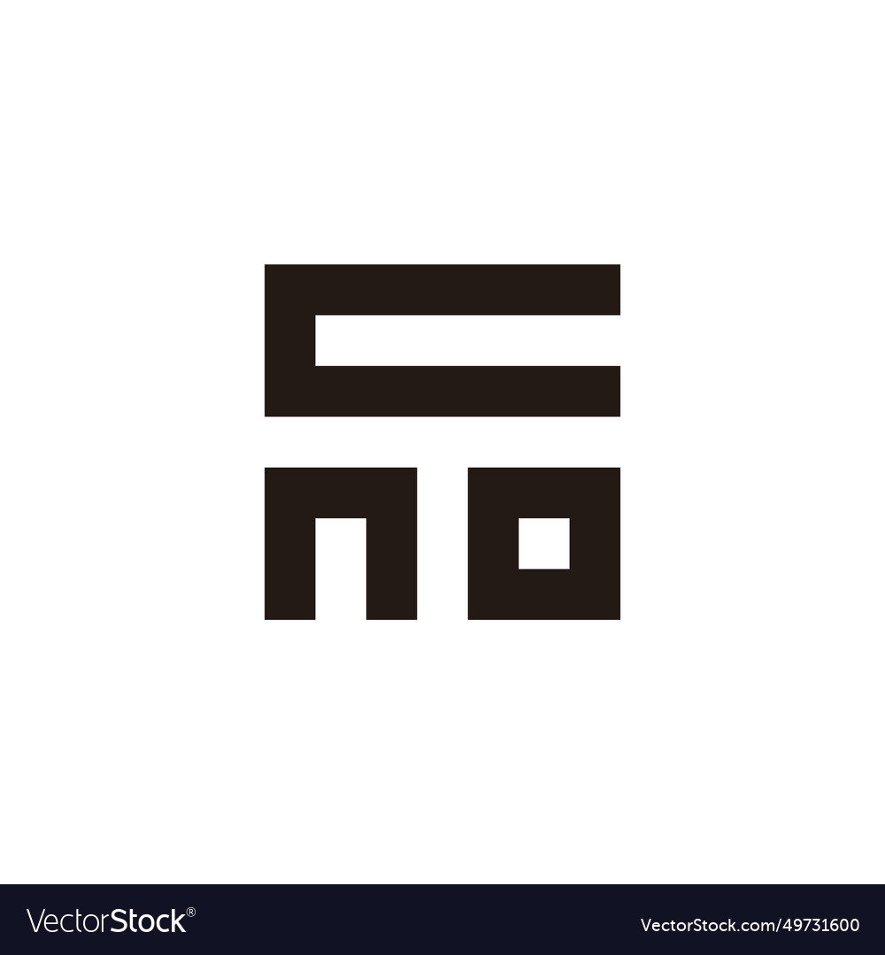 letter-c-n-and-o-square-geometric-symbol-simple-vector-image