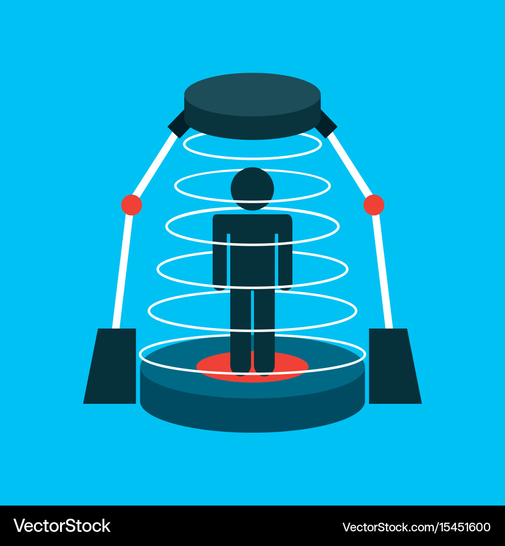 Virtual reality flat Royalty Free Vector Image